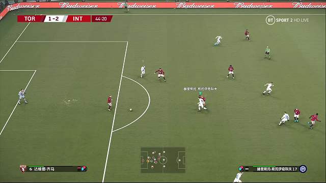 跌宕起伏 国米VS都灵