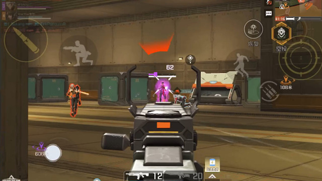 高能英雄 游戏刚开服的低端局真是拿着M401随便玩 单挑团战连滑铲都用不上就能大杀四方