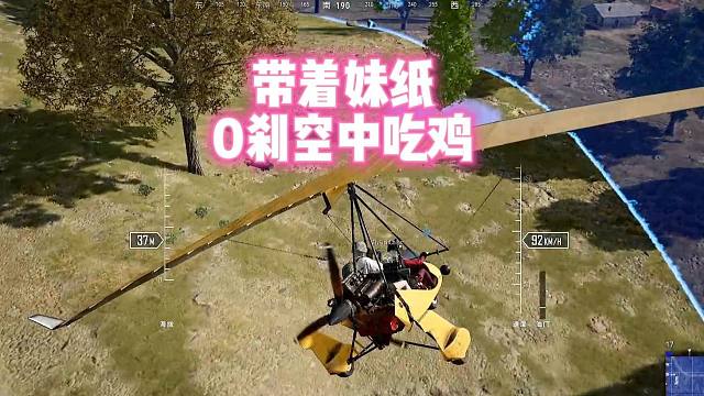 【王牌飞行员】带着妹纸空中0淘汰吃鸡了~~