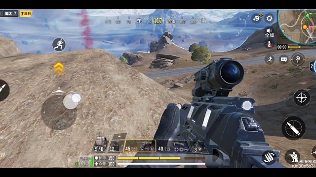 【使命战场】摸着毒圈走，最后吃了鸡。