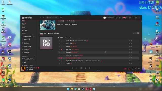 PC端网易云音乐BetterNcm无缝衔接插件效果