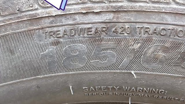 轮胎上的数字你知道都代表着什么吗 #汽车知识