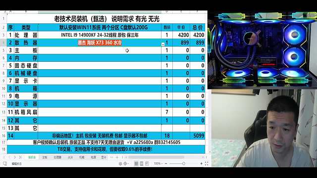 4070S整机配置方案