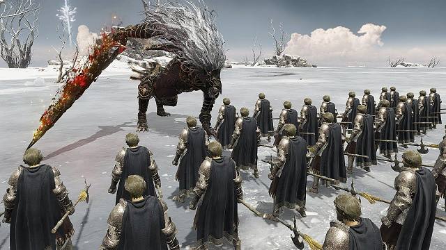 法环：BOSS们能打过几排摩恩城主艾德格？