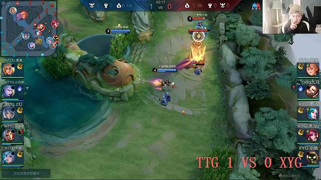 中立解说  XYG VS TTG