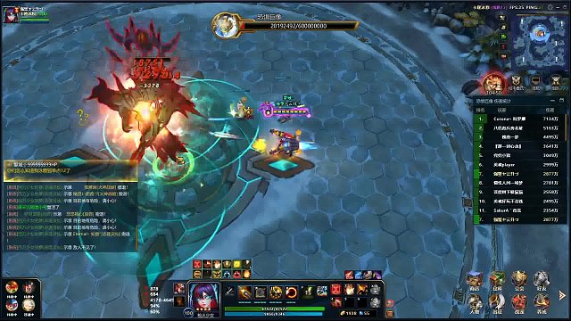 冰原世界boss，15w战力 世界首领前三。还是有手法的