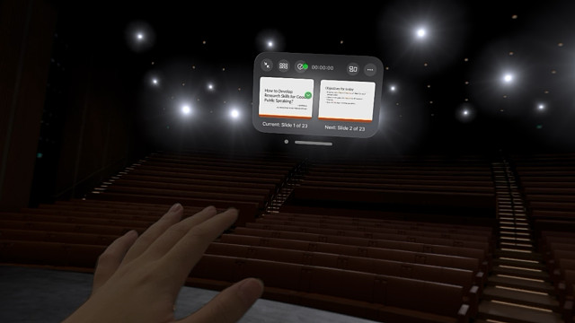 惊！！！Vision Pro将我带到了乔布斯剧院！！！