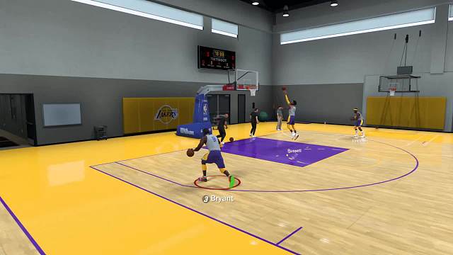 NBA2k24 MC  奶奶和乔丹做队友-片段1