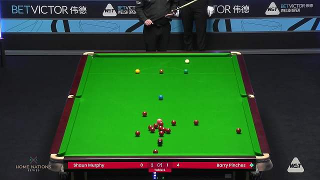 肖恩·墨菲3VS4格雷斯 2024威尔士公开赛第1轮