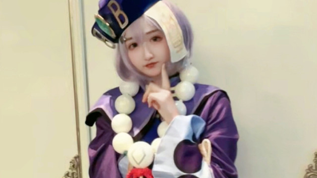 好呆的七七 手忙脚乱跳这么可爱真是抱歉啦