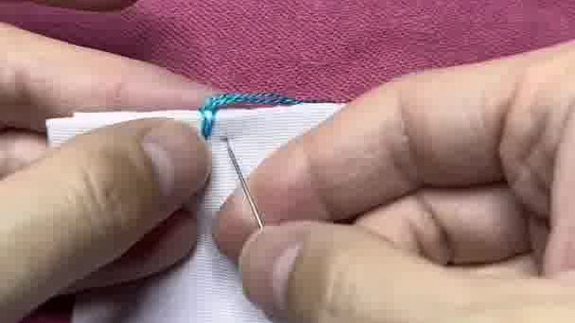 手工锁边方法分享