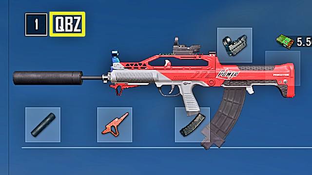 国产神枪qbz,太适合我这个萌新啦!压枪有手就行