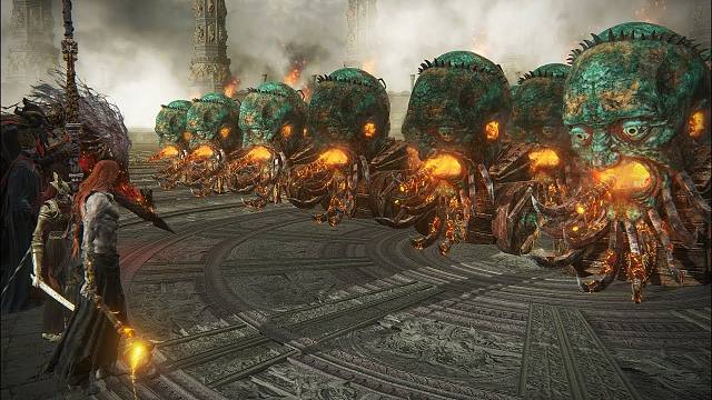 法环：100辆火焰战车VS最强BOSS军团