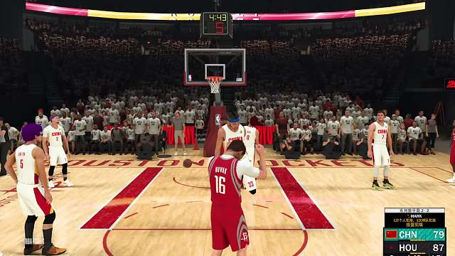 S6赛季 总决赛G5 中国队vs经典火箭 124-118