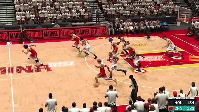 S6赛季 总决赛G6 经典火箭vs中国队 142-137 OT