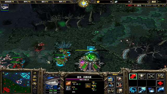 DOTA1心酸单排22-被大白牛打成筛子的蓝猫，崩