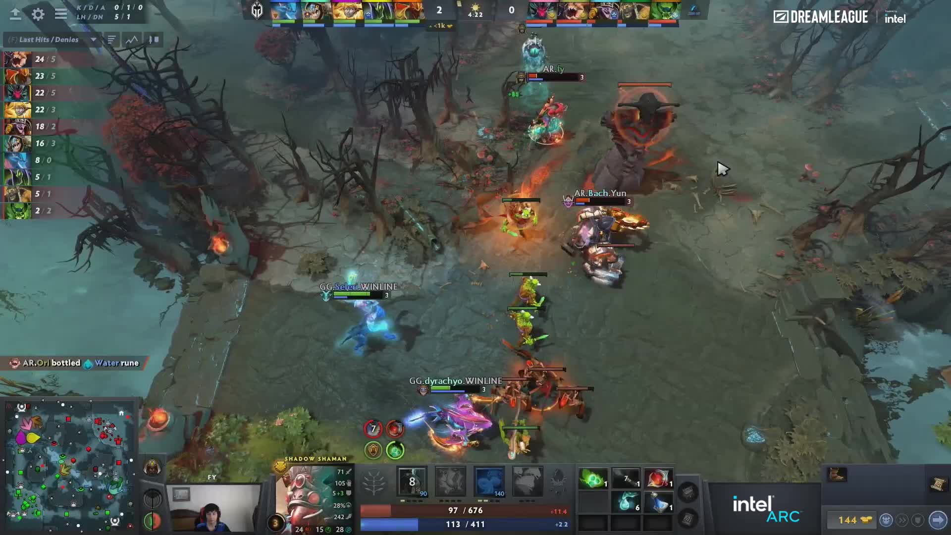 AR vs GG-2 梦幻联赛S22