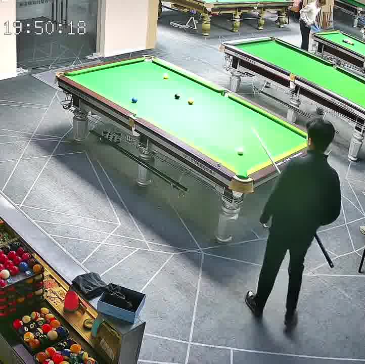 一次可以是运气 两次可以是碰巧 三次就是实力！#台球 #这台球一打一个不吱声