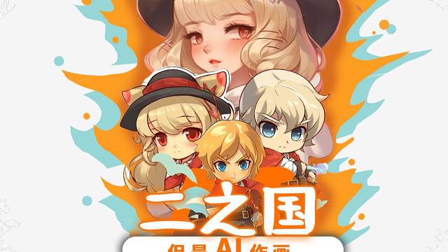 二之国，但是AI作画！