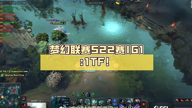 梦幻联赛S22赛IG1:1TF！【DOTA2】
