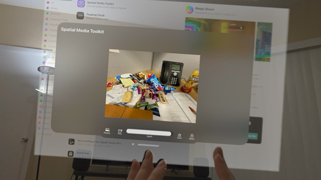 Vision Pro上的终极神器出现了！！！2D转3D！逆天！！！