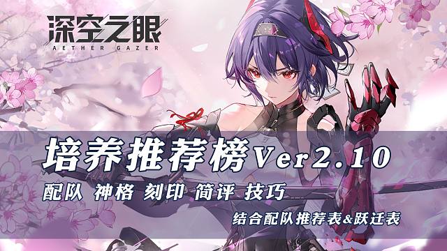 【深空之眼】培养推荐榜V2.10 更新绯染·丰前坊天狗攻略