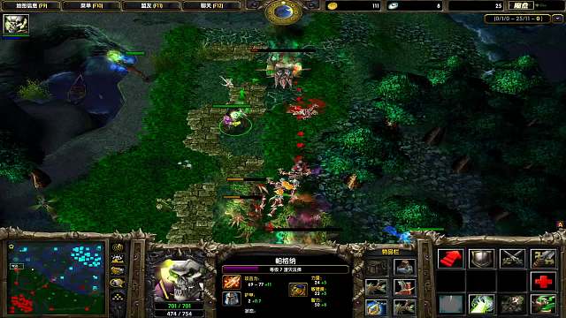 DOTA1心酸单排34-冲脸才是王道，悲伤小骨法