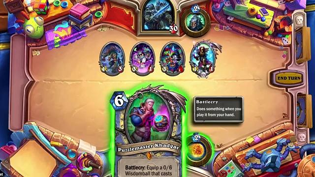 【新卡补档】【高清版】法师传说随从【益智大师卡德加】动画演示