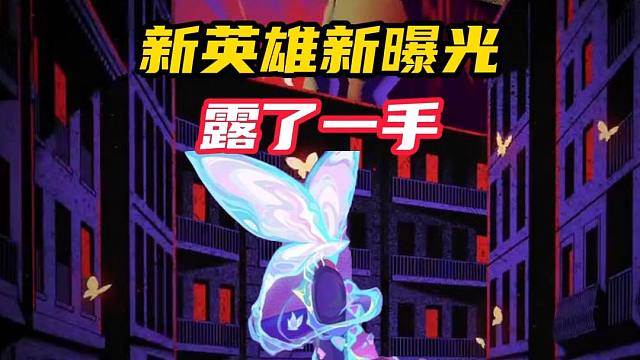 新英雄又曝光了一点，漏了一手【无畏契约】