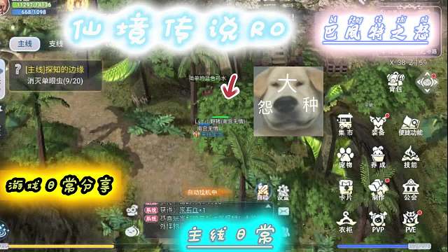 仙境传说R0巴风特之怒：又是做主线被围攻的一天，唉难哦！！