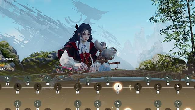 《烟花易冷》游戏古筝弹奏