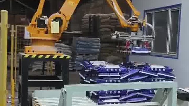 饲料关节码垛机械手垛码机