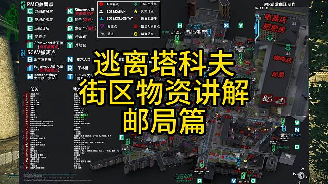 逃离塔科夫街区物资介绍-邮局篇