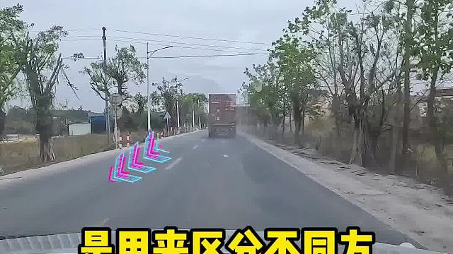 白色虚线和黄色虚线都有什么区别？你知道吗？#地上的标志 #开车知识