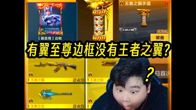 老铁的翼至尊居然是假的？还有这事？#穿越火线手游#cf手游心动起点#cf手游