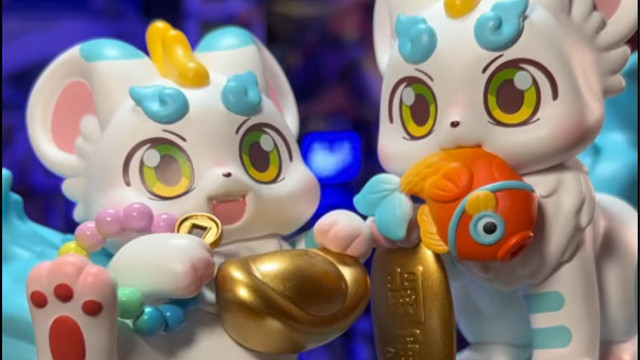 有兽焉天禄皮皮招财进宝开运集福手办