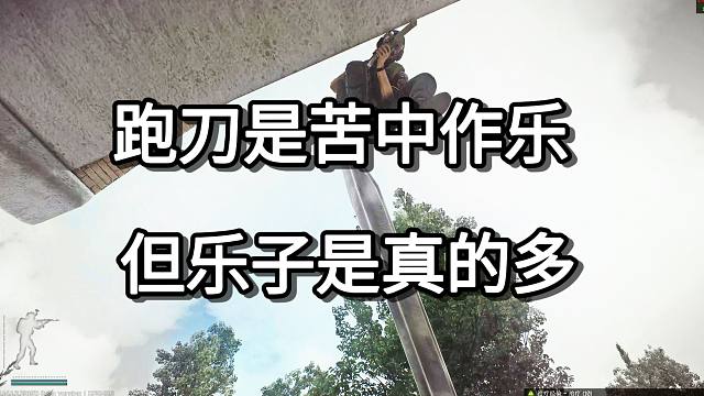 跑刀是苦中作乐 但乐子是真的多