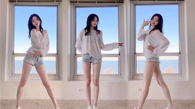 【蛐蛐】无拉腿竖屏｜清纯性感古早风 ｜泫雅Babe翻跳