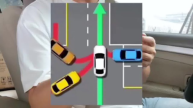 开车上路，一定要知道的让行原则。 以免当了冤大头 #驾驶技巧