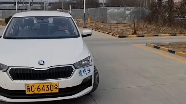 科目二左倒库最简单易学方法！#科二 #科目二
