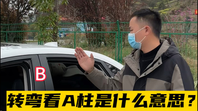 出库看B柱是什么意思？新手朋友可以参考一下#汽车知识分享