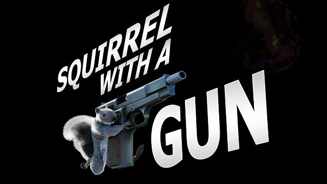 无敌欢乐恶搞游戏！《松鼠遇到枪》Squirrel with a Gun