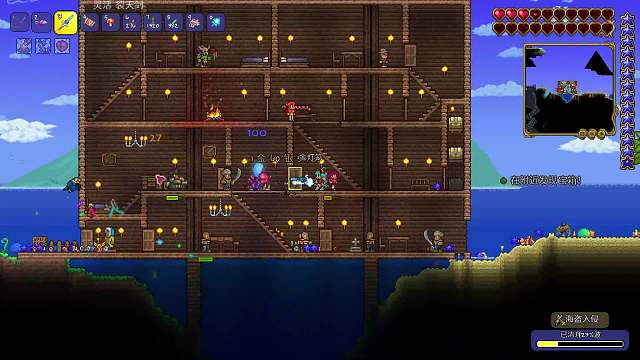 【泰拉瑞亚】痛苦的海盗入侵