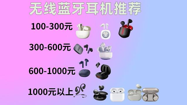 2024年4月份，高性价比无线蓝牙耳机推荐，音乐耳机、游戏耳机怎么选？声阔、漫步者、Apple、索尼