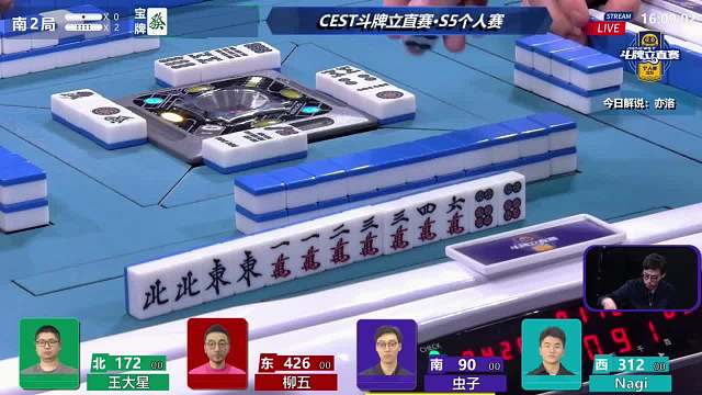 4月1日CEST斗牌立直赛下午场