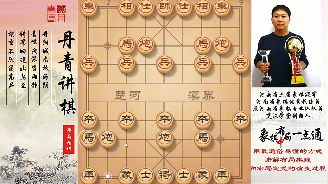 反宫马对过宫炮，不懂的话，十步以内就会被打趴下！如何快速提升象棋水平系统学棋？如何学习布局，中局，残