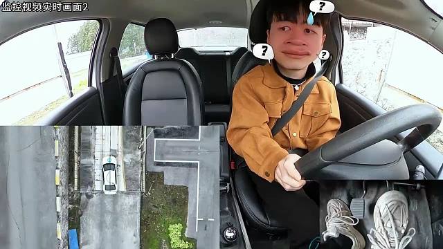 实拍科目二考试，54号考生再创最牛翻车现场，眼睛都气成三角形！输在一个小动作，这内心该是何等的奔溃？