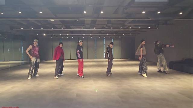 『4K镜面扒舞』RIIZE Siren完整版镜面练习室 加亮+替换音源 扒舞用