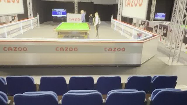 世锦赛资格赛的比赛场地，是不是和你们直播看起来的稍微不一样？