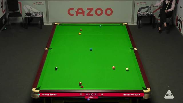 布朗VS埃文斯 2024斯诺克世锦资格赛 第二阶段 清流